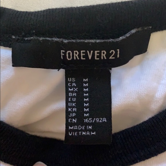 Forever 21 baseball shirt - Picture 3 of 3